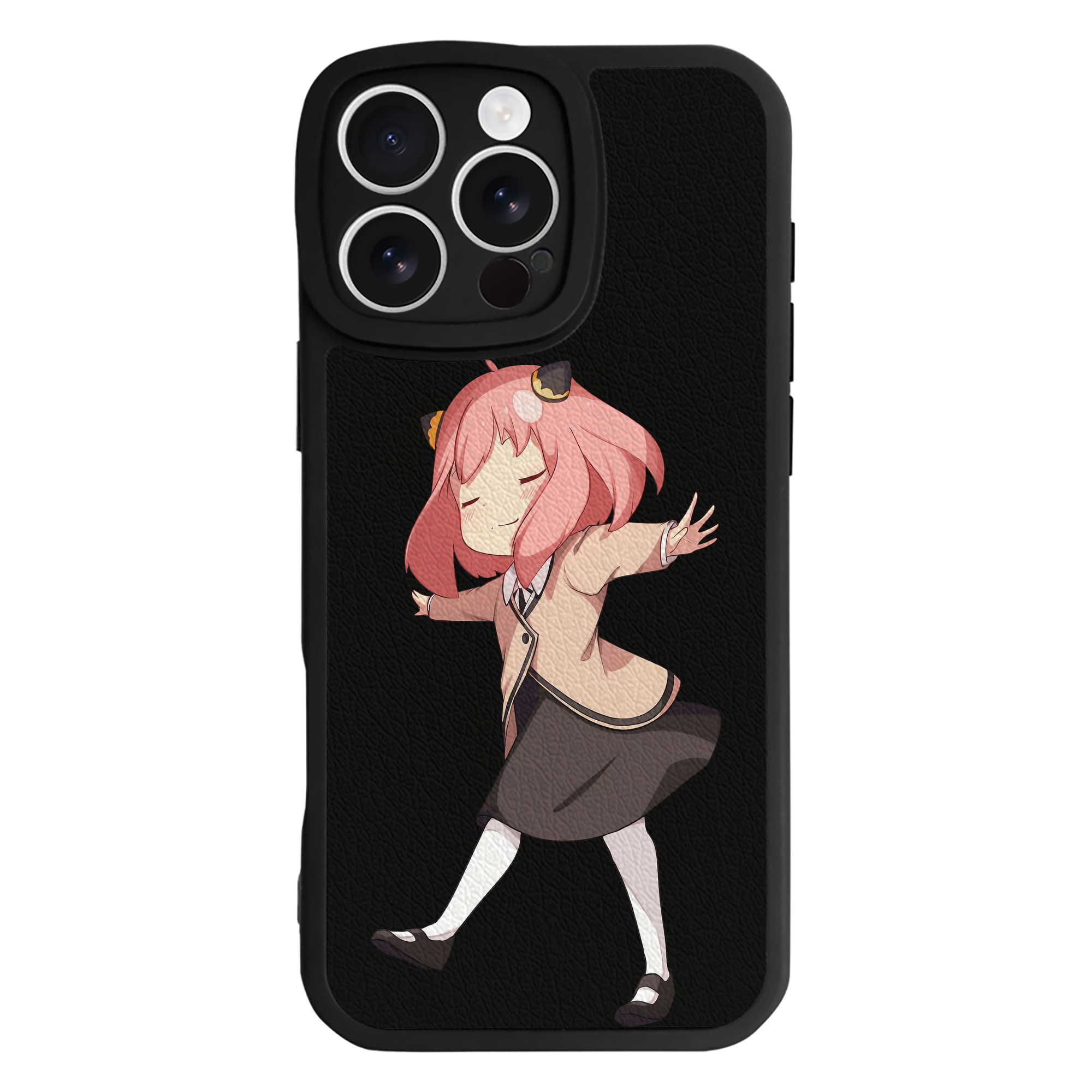 （画像用） SPY×FAMILY间谍家家酒 【iPhone 16シリーズ対応】シリコンスマホケース（レザー調） 材質：シリコン